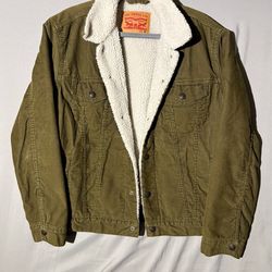 Levi green corduroy jacket