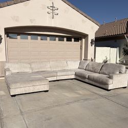 U - Shape Grey Sectional