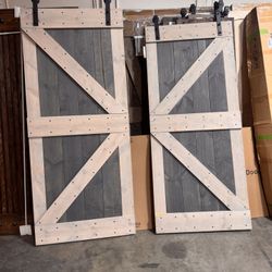 36”X. 84” Openbox Barn Doors