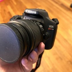 Canon EOS Rebel T6 Camera With Xtra Lens