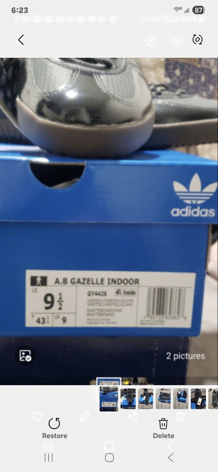 Zapatos Adidas 9.5 Nuevos
