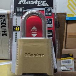 Master Lock Heavy Duty Combination New