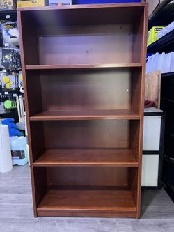 Classic Bookcase - 4-Shelf, Mahogany