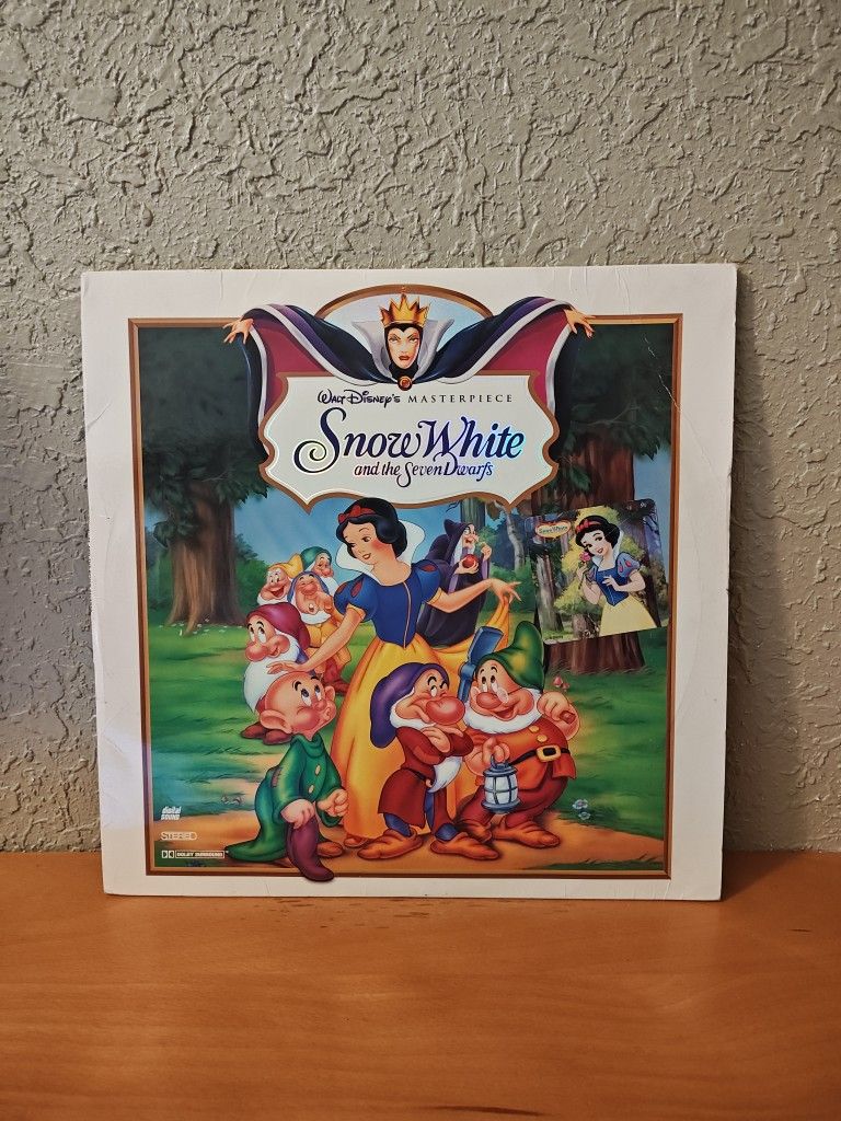 snow white and the seven dwarfs laserdisc