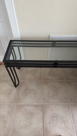 Glass table