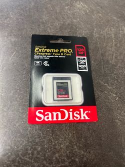 Sandisk 128GB Extreme Pro CFexpress Card Type B