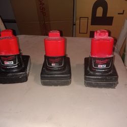 Milwaukee M12 Batteries