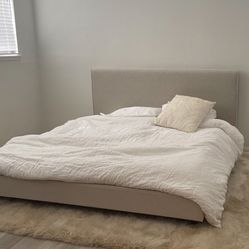 Beautiful New King Bed Frame