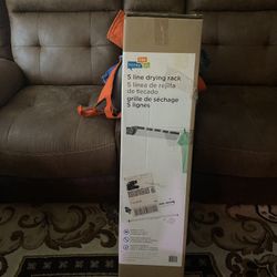 Drying Rack 5line Retractable 