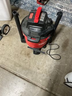 Shop vacuum