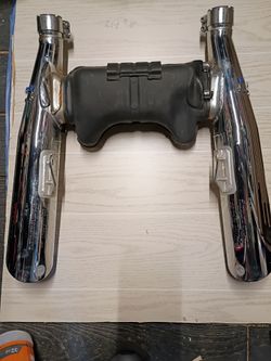 85- 86 Honda  Shadow Exhaust muffler