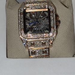 Luxury Designer BustDown Watch