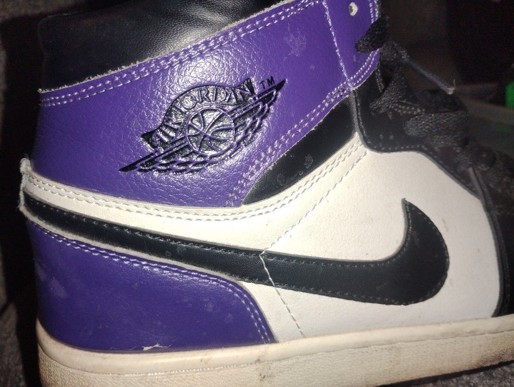OG J1s Purple And White 110 OBO