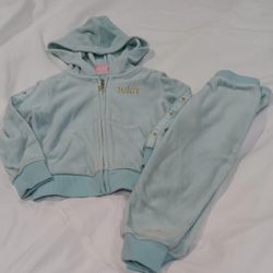 Never Worn Toddler Girl Juicy Couture Sweatsuit
