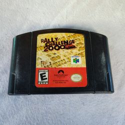 Rally Challenge 2000 N64 Nintendo 64 game rated E