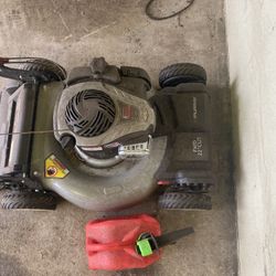 Assisted Push Lawn Mower