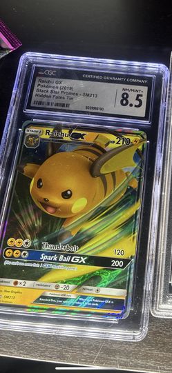 Raichu GX Pokemon Slab