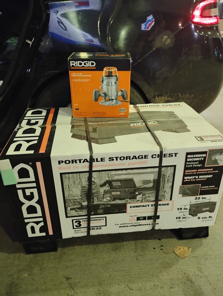 Rigid Portable Storage Chest N Rotor