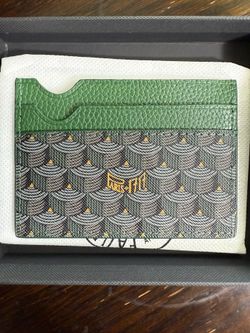Faure le fage Paris card holder Green