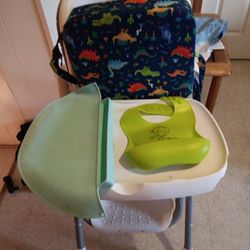 High Chair With Extras