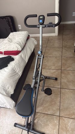 Folding Rowing Exercise Machine with Display