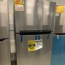 New Scratch&Dent Top Freezer Fridge 28” W/ 1 Year Warranty 