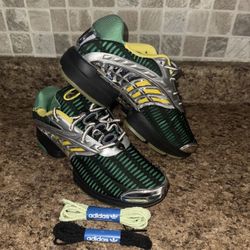 adidas CLIMACOOL 2 X Brain Dead JQ6793 Black / Green / Yellow Mens Hype No Box