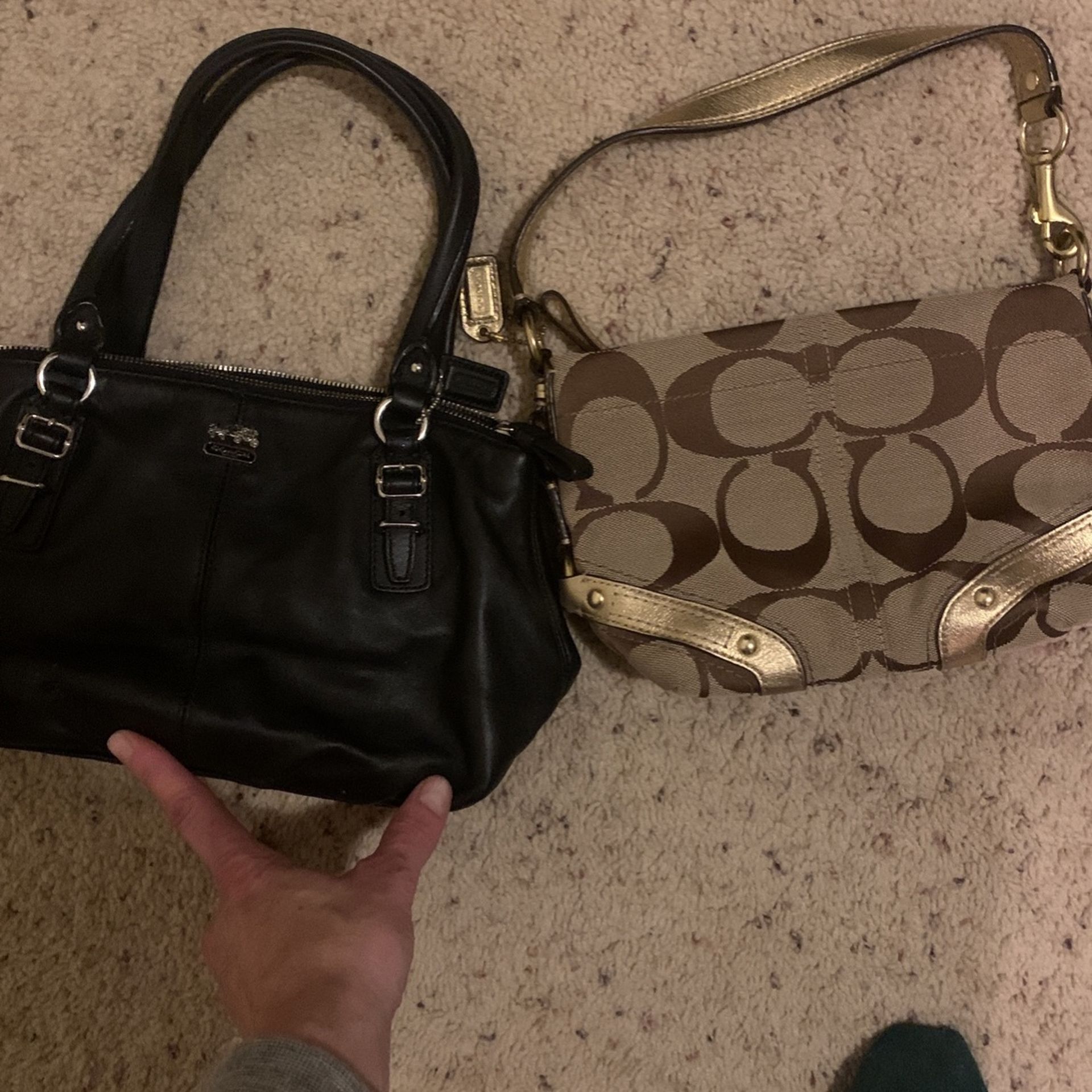 2 Coach Handbags