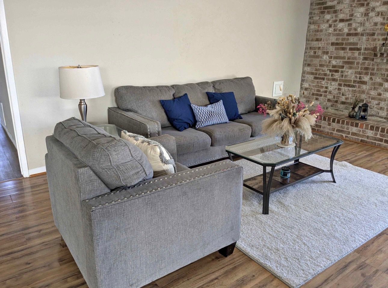 Couch and single seat
