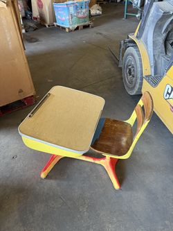 Mid century elementay desk