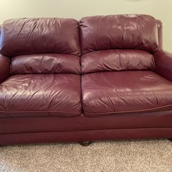 Couch And Love Seat Leather