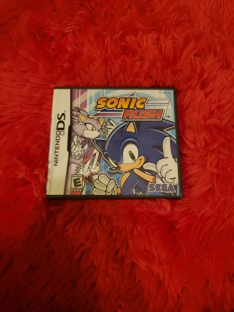 Sonic Rush For Nintendo DS/3DS