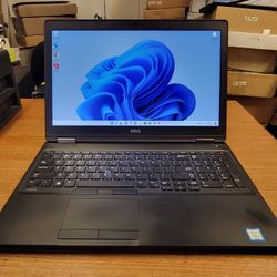 Fixed Price: Dell Latitude 5580 15.6'' Laptop Core i7/ 16GB DDR4/ 256GB SSD Win 11 Webcam #8738