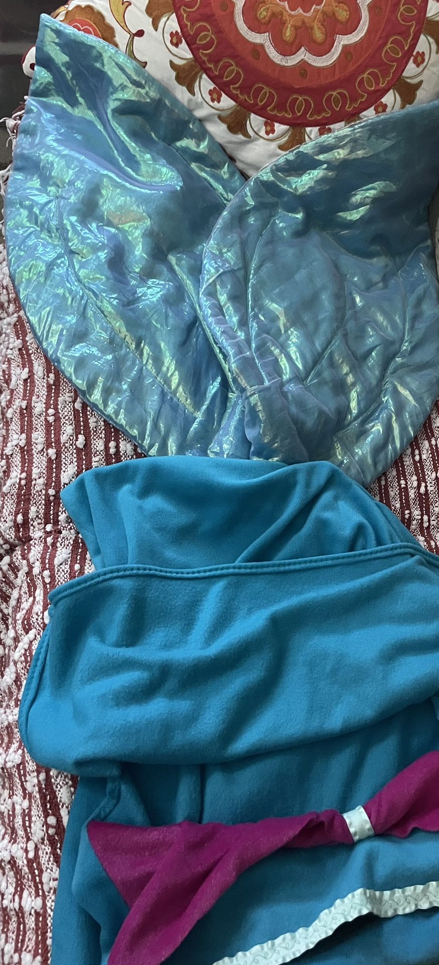 Teens Adult Mermaid Tail Blanket 