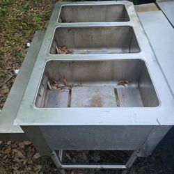 Stainless Steel Food Warming Table