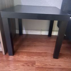 Black End Table