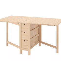 Solid Ikea NORDEN Gateleg table, birch