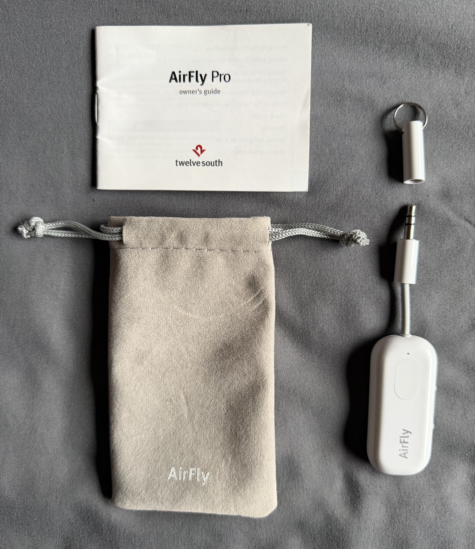 Twelve South AirFly Pro Bluetooth Transmitter Receiver Adapter 3.5mm Aux Jack