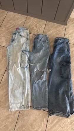Junior baggy jeans size 9