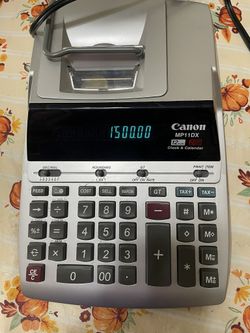 Canon MP11DX Electric 12 Digit Calculator - $10 - Berwyn Pick Up