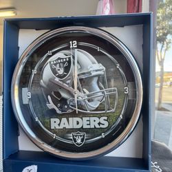Raiders Wall Clock