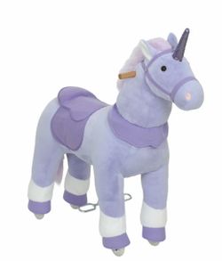 Purple Ride On Unicorn