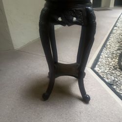 Pair Of Antique Chinese Plant Stands