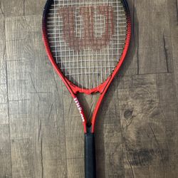 2 X Wilson Pro Staff Precision XL Tennis Racket - Red (Adult)