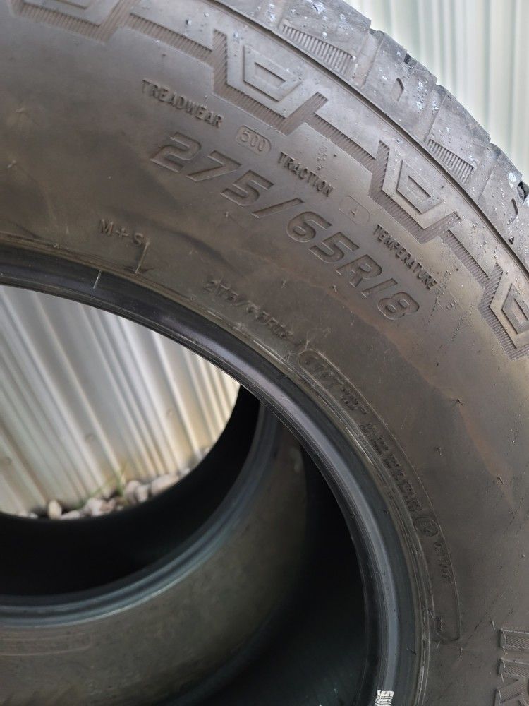 Tires 275/75/18