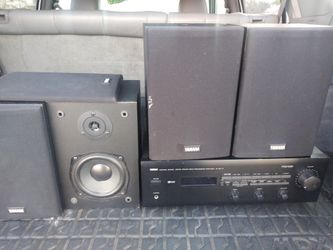 Yahama receiver and speakers