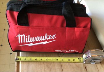 Milwaukee Tool Bag With FUEL Logo And Outside Pockets.  Brand NEW