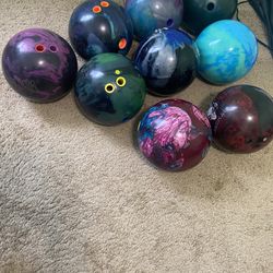 bowling balls