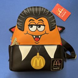 Loungefly McDonald's Vampire McNugget Cosplay Mini-Backpack - NWTs   