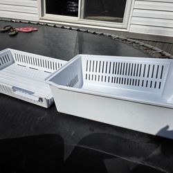 Lg refrigerator freezer drawer trays
